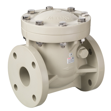 Check valve Series: 33 PP-H Flange PN4/6/10